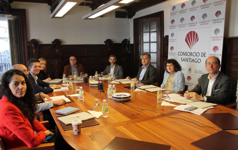 O Consorcio de Santiago reuniu a súa Comisión Executiva