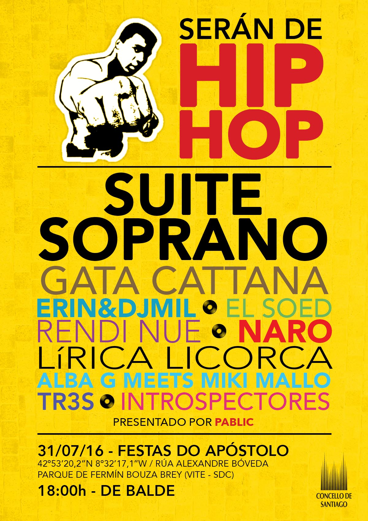 Cartel do Serán de Hip Hop.