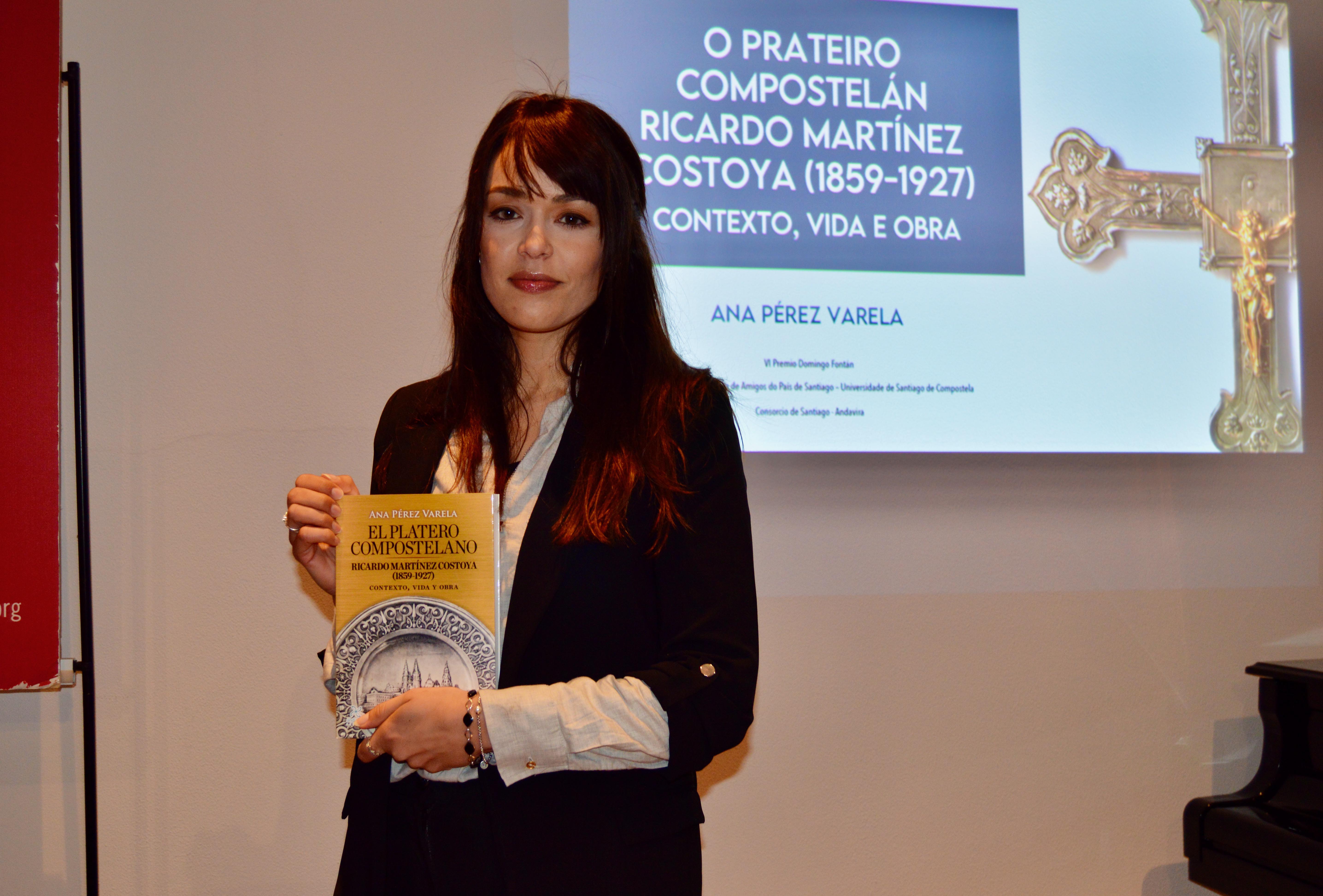 Ana Pérez Varela, autora do libro