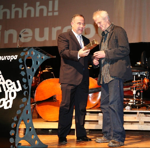 Entrega do Premio Cineuropa a Stephen Warbeck