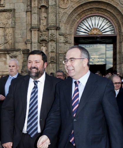 Visita do ministro de Xustiza, Francisco Caamaño (18-01-2010)