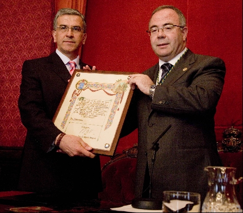 Ratificacin do irmandamento Santiago do Caem (22-05-2009)