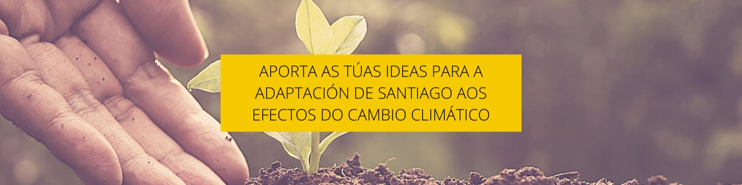 Aporta as tas ideas para a adaptacin aos efectos do cambio climtico en Santiago